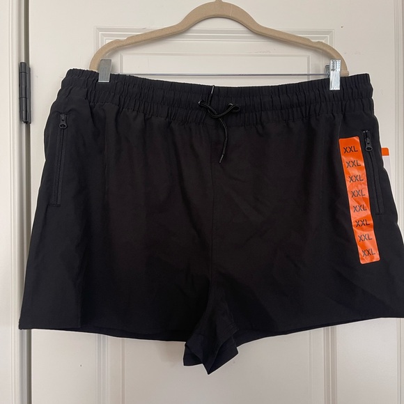 NWT Ocean Pacific Black Womens Active Shorts XXL - Picture 1 of 5